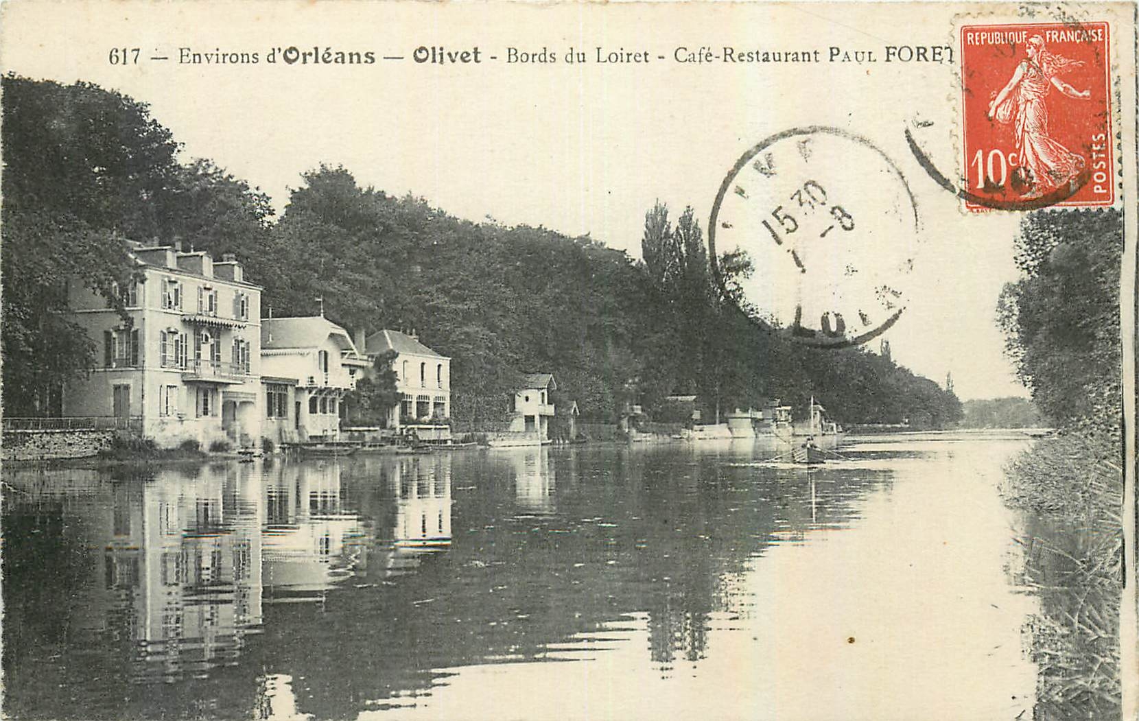 CPA Environs de Orleans Olivet Bords du Loiret 