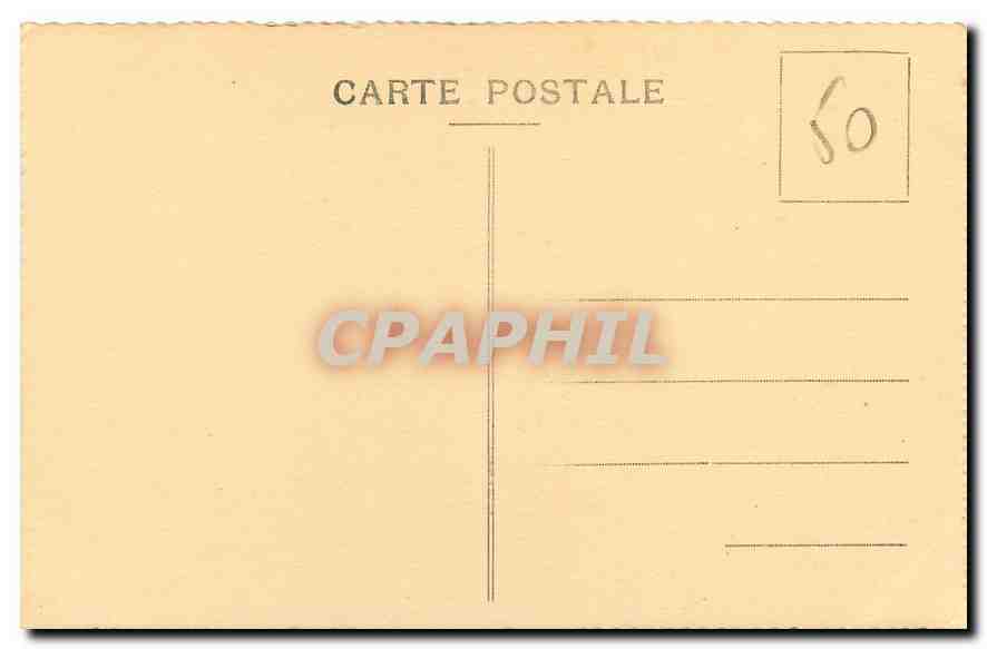 CPA Mont St Michel Abbaye Galeries du Cloitre  — Verso