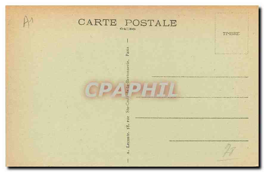 CPA Versailles Parc du Petit Trianon Le Temple d l'Amour  — Verso