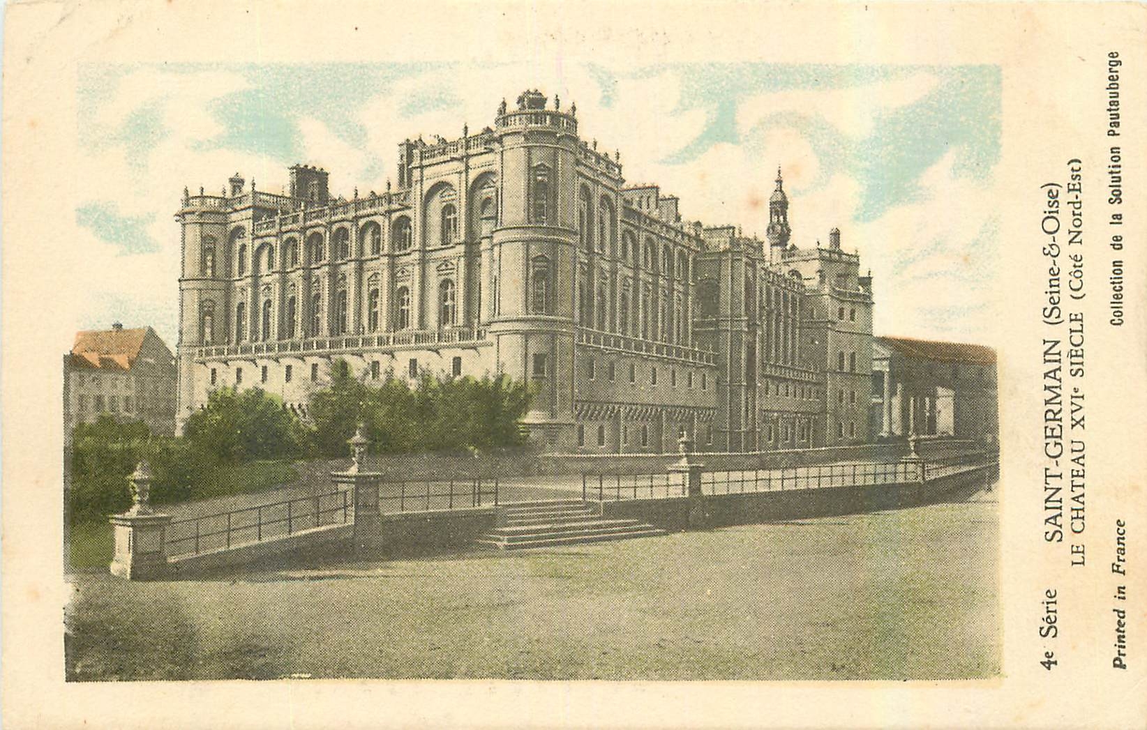 CPA Saint Germain Seine et Oise Le Chateau 