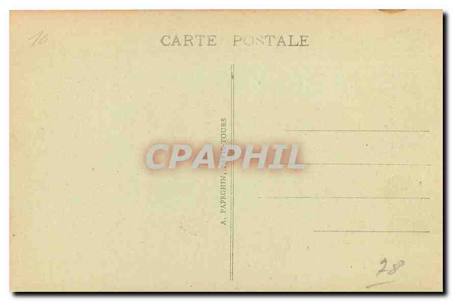 CPA Saint Germain en Laye S et O Le Pavillon Henri IV  — Back