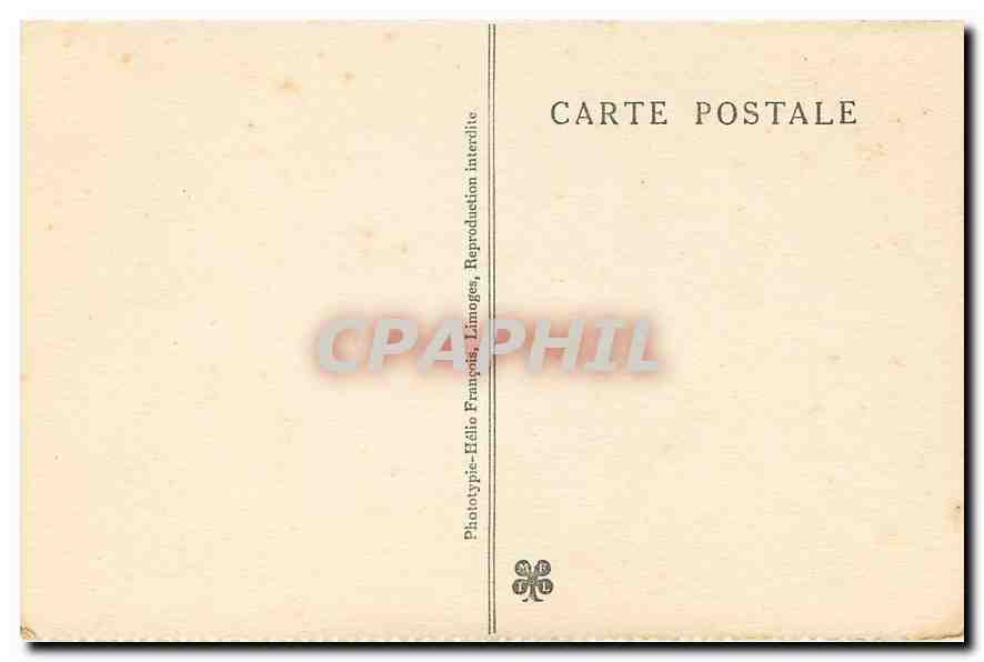 Puits de PADIRAC (Lot) — La Grande Pendeloque — Phototypie-Hélo (France) — Rückseite