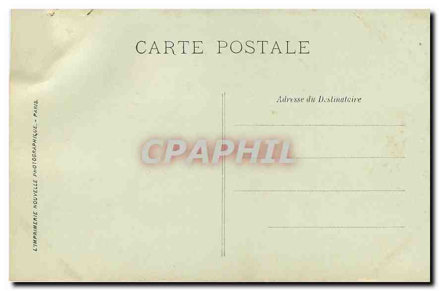 CPA Saint Malo Rue Saint Francois — Verso