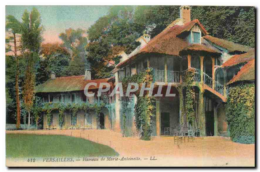 CPA Versailles Hameau de Marie Antoinette 
