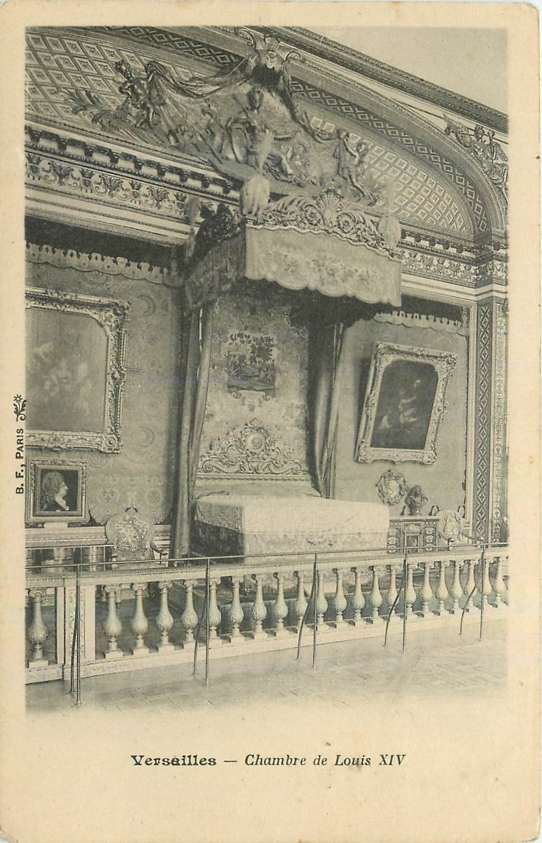CPA Versailles Chambre de Louis XIV 