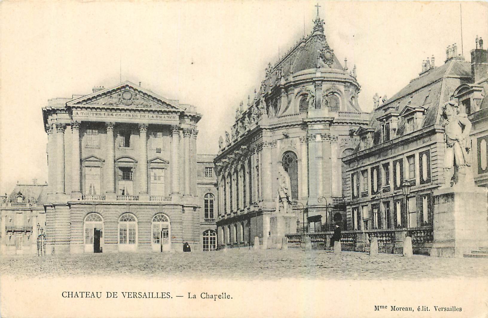 CPA Chateau de Versailles La Chapelle 