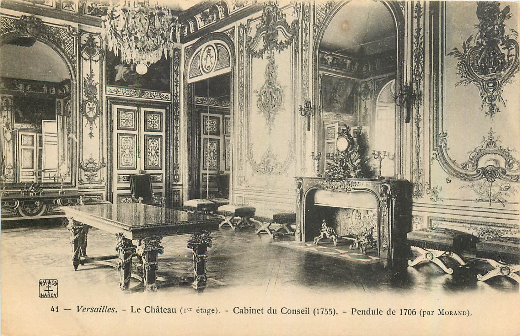CPA Versailles Le Chateau Cabinet du Conseil 