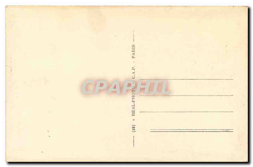 Pau. Le Château — Salle des Officiers de Service. Vase de Sèvres offert par le Président Carnot — CAA — Verso