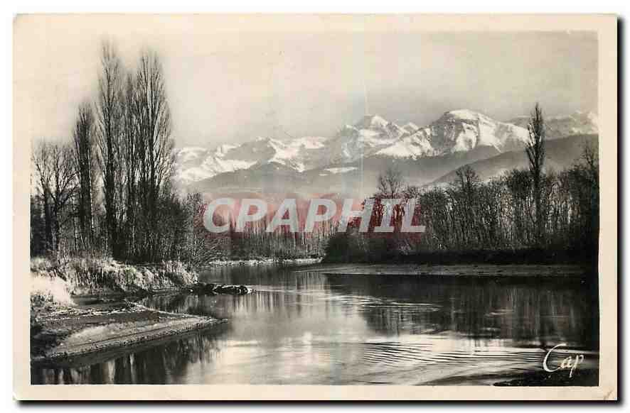 Grenoble - Les bords de l'Isère et les Alpes à l'Île d'Amour — Réalaphoto C.A.P.