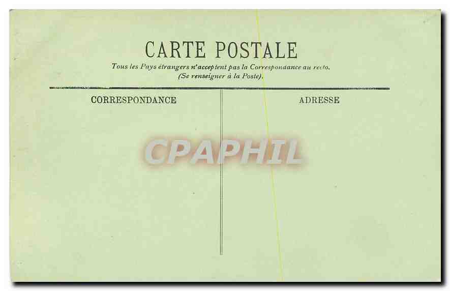 CPA Dijon l'Eglsie Sainte Benigne Les Fonts Baptismaux  — Rückseite