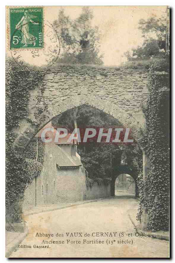 Abbaye des VAUX de CERNAY — Ancienne Porte Fortifiée (15e siècle) — Edition Gascard