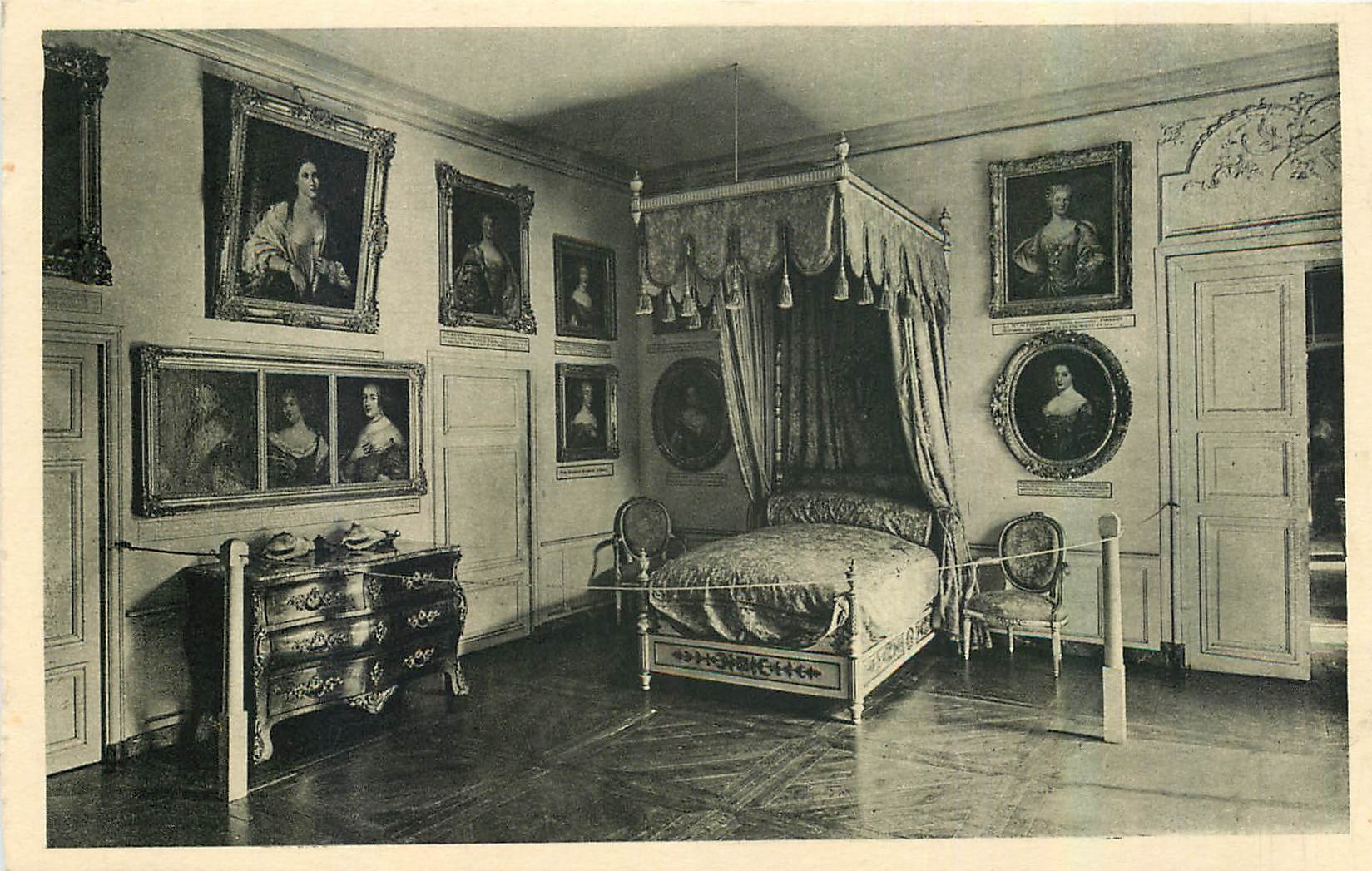 CPA Chateau de Bussy Rabutin Cote d'Or Chambre dite Chambre de Sevigne 