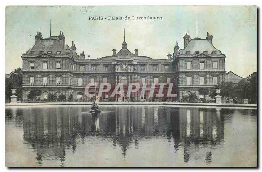 CPA Paris Palais du Luxembourg 