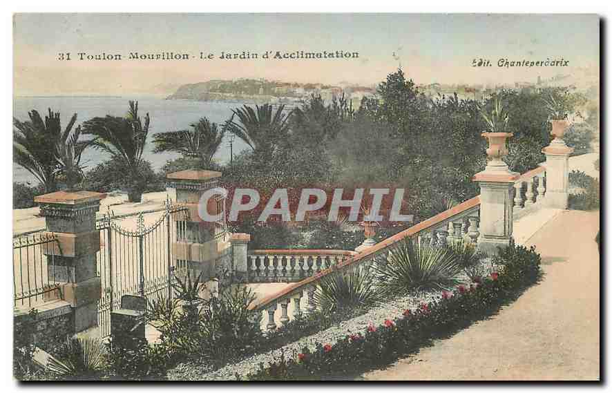 CPA Toulon Mourillon Le Jardin d'Acclimatation 