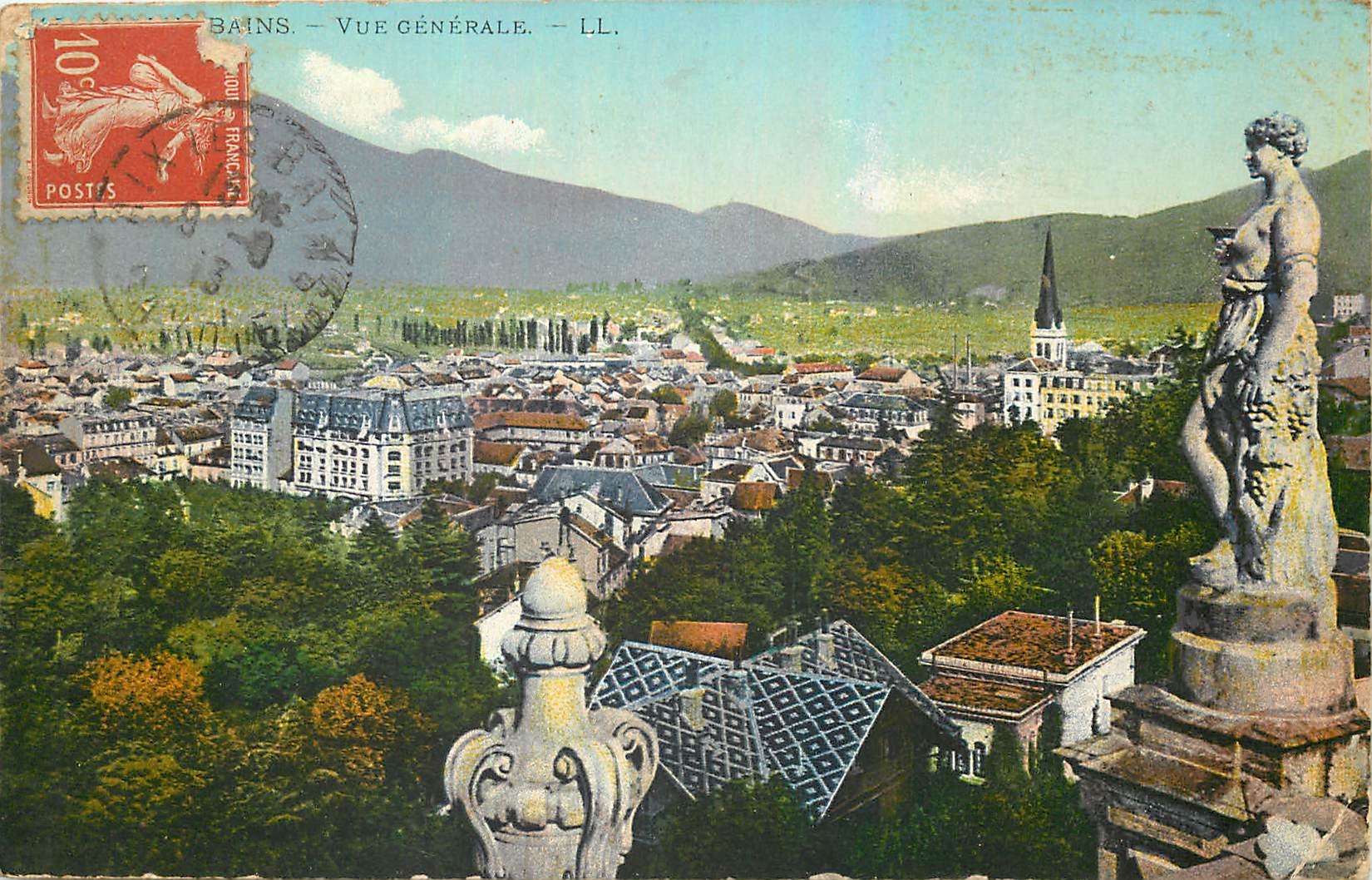 CPA Aix Les Bains Vue generale 