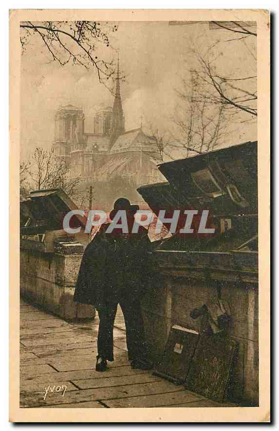 CPA Paris Le type parfait du bouquiniste