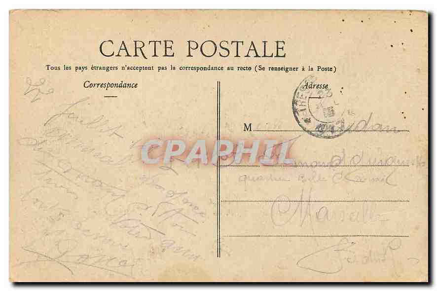 CPA Lapanne heros belges Militaria — Verso