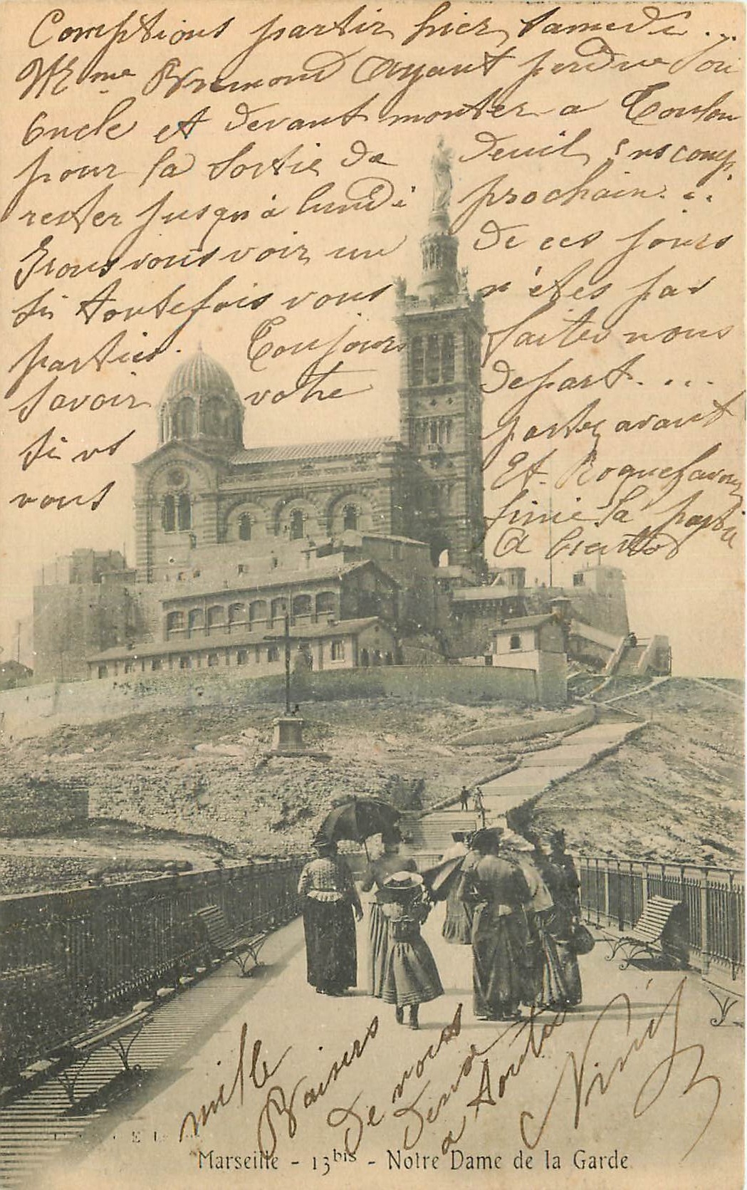 CPA Marseille Notre Dame de la Garde 