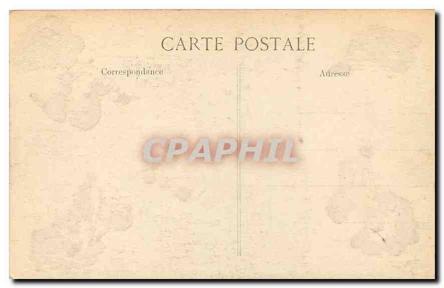 CPA Marseille Musee de Longchamp  — Rückseite