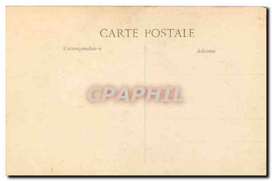 CPA Marseille Musee de Longchamp Pierre Puget Milon de Crotone  — Rückseite