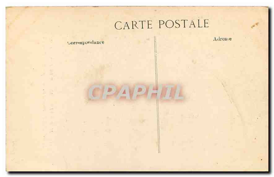 CPA Marseille Musee de Longchamp Pierre Puget Portait d l'artiste Ecole Francaise  — Rückseite