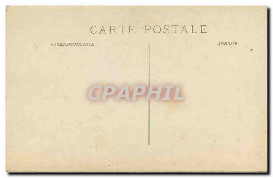 CPA Duparc Francoise La Vieille Ecole Provencale Musee de Longchamp Marseille  — Rückseite