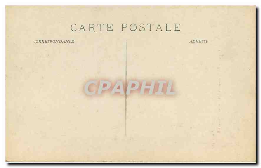 CPA Ricard Culsave Portrait de la mere de l'artiste Musee de longchamp Marseille  — Rückseite
