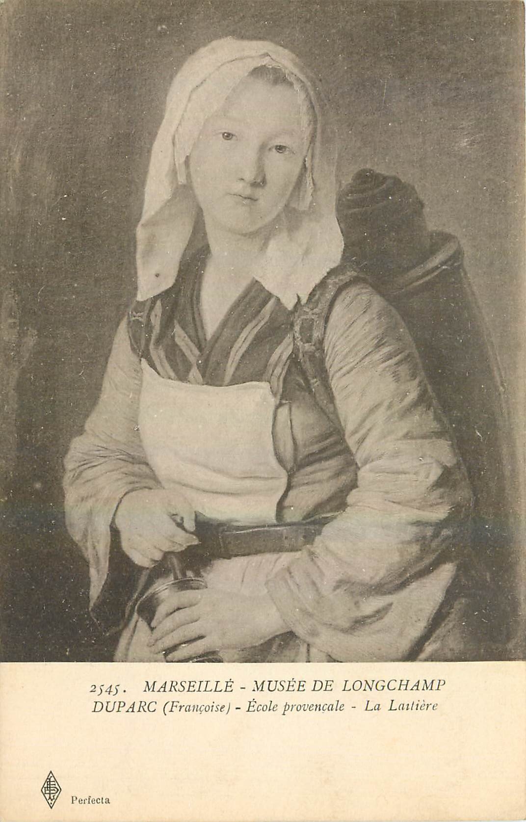 CPA Marseille Musee de Longchamp Duparc Francoise Ecole provencale 