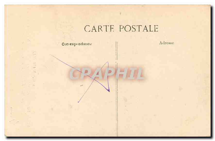 CPA Marseille Musee de Longchamp une Mere donnant la soupe a son enfant par Millet Jean Froncois Eco — Rückseite