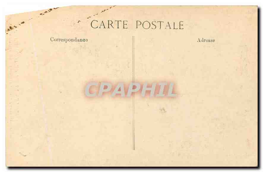 CPA Marseille Musee de Longchamp Quinsac Paul Ecole Francaise La Tentation  — Rückseite