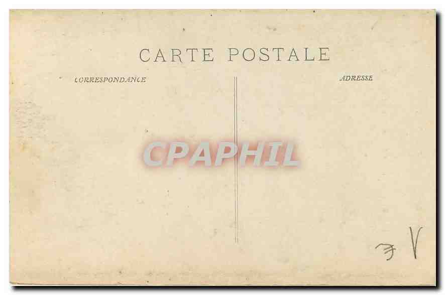 Musée de Longchamp - Marseille - Corot (Camille) - Le Bouleau — Rückseite