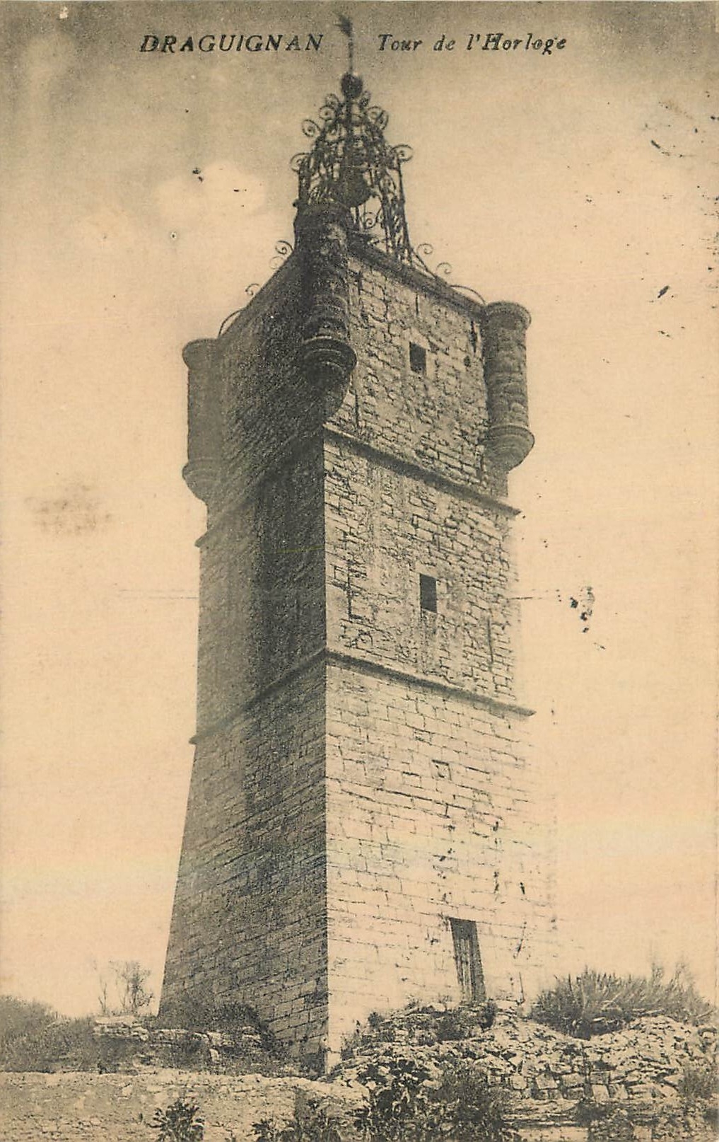 CPA Draguignan Tour de l'Horloge 
