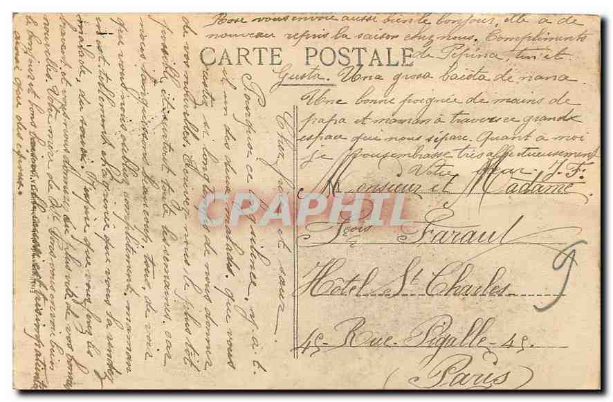 Fédération des Ouvres de Bienfaisance de Nice — Qui donne aux pauvres prête à Dieu — Composition de J. Giletta et de J. Piermay — Reverso