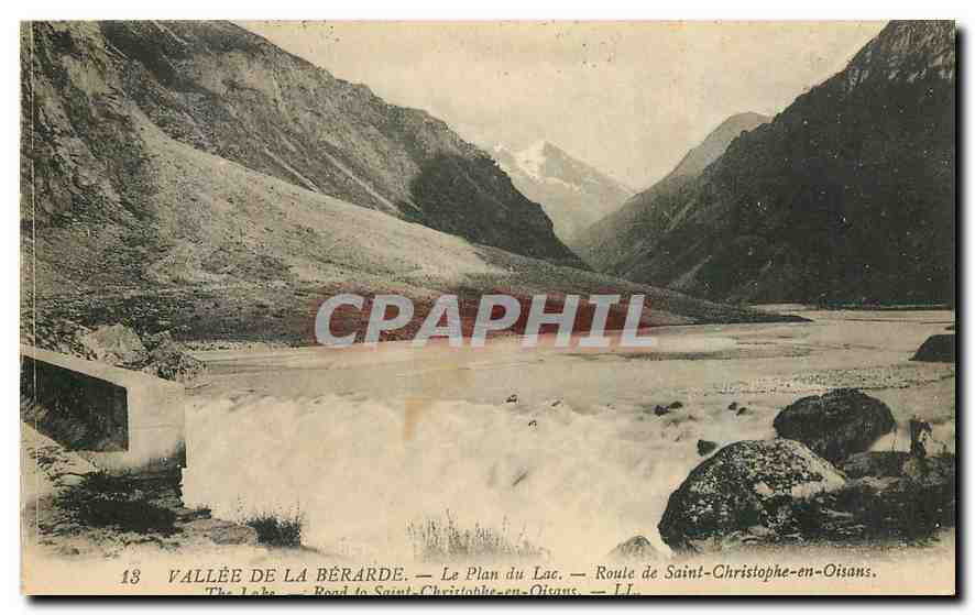 Vallée de la Bérarde — Le Plan du Lac — Route de Saint-Christophe-en-Oisans — L.L. — N°18