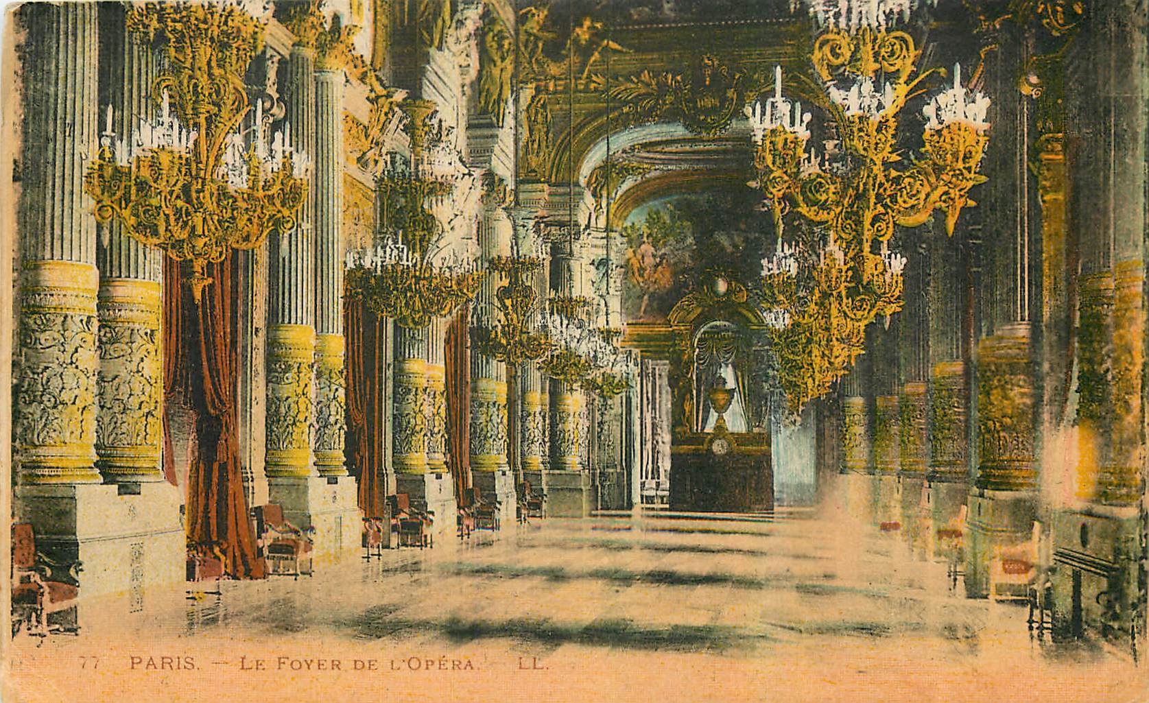 CPA Paris Le Foyer de l'Opera 