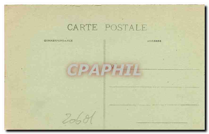 CPA Vittel l'Eglise et Square Bouloumie — Rückseite