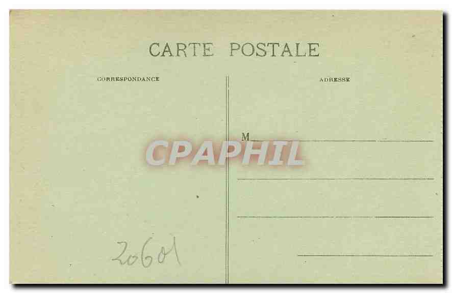 CPA Vittel Grand Hotel de l'Etablissement  — Rückseite