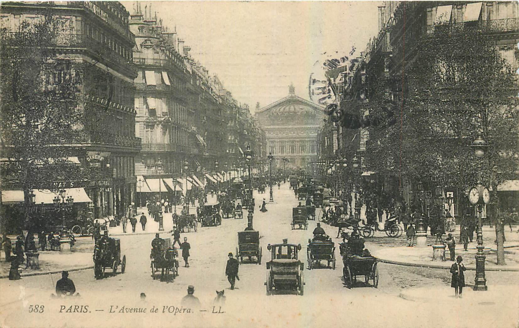 CPA Paris L'Avenue de l'Opera 