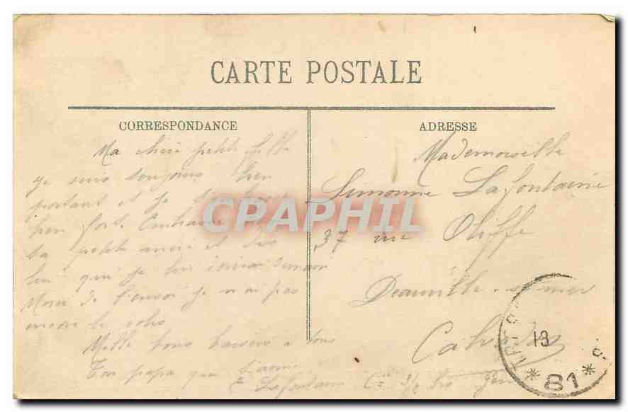 Reims — Dégâts de la guerre 1944 — Éditeur H. Laverange, n°45 — Reverso