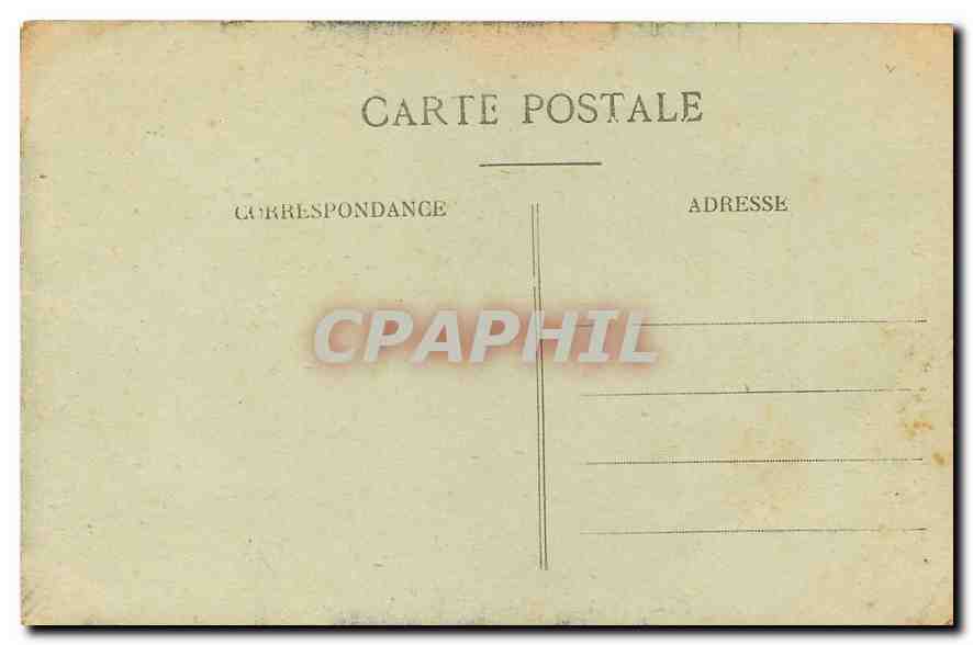CPA Lyon Monument Carnot de a Naudin et Cauquie erige en 1900  — Verso