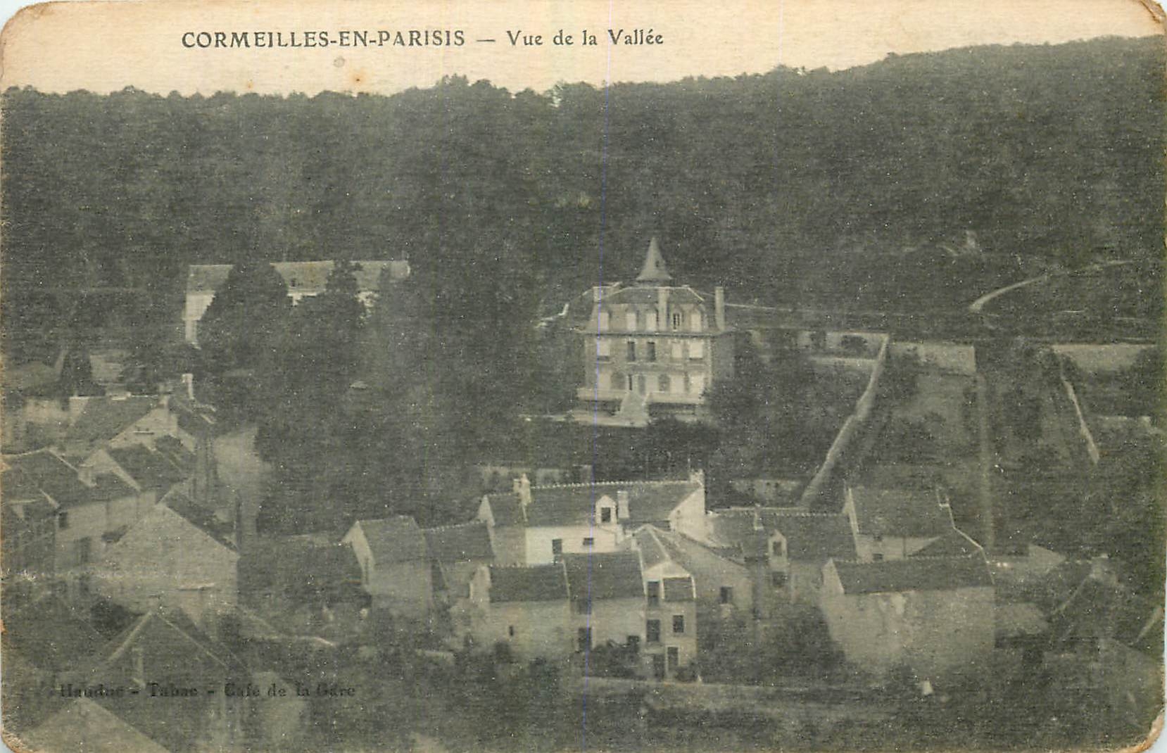 CPA Cormeilles en Parisis Vue de la vallee 