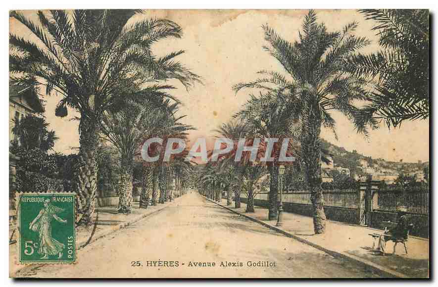 CPA Hyeres Avenue Alexis Godillot 