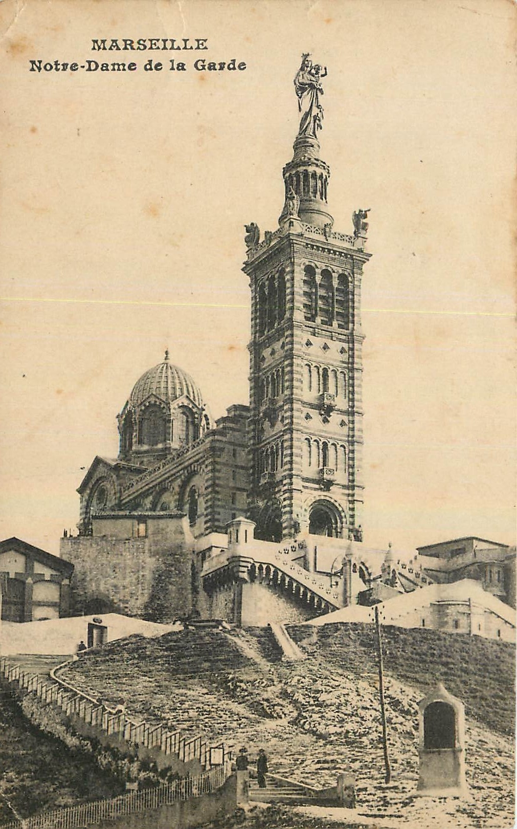 CPA Marseille Notre Dame de la Garde 