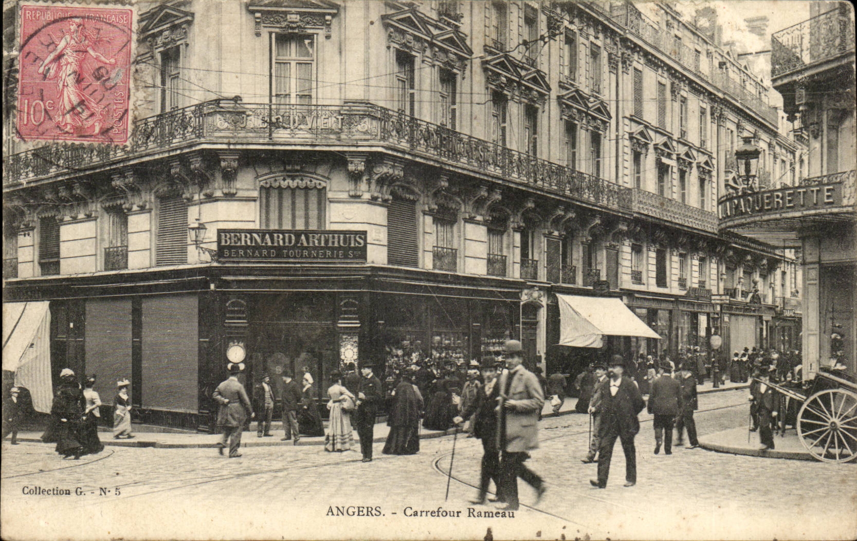 Angers CPA Carrefour Rameau Bernard Arthuis Tournerie