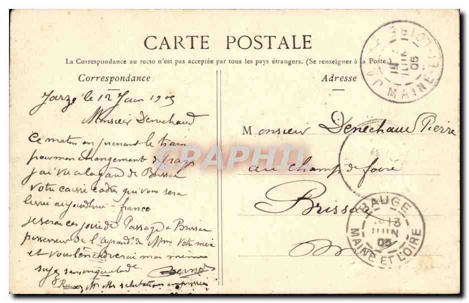 Angers CPA Carrefour Rameau Bernard Arthuis Tournerie — Back