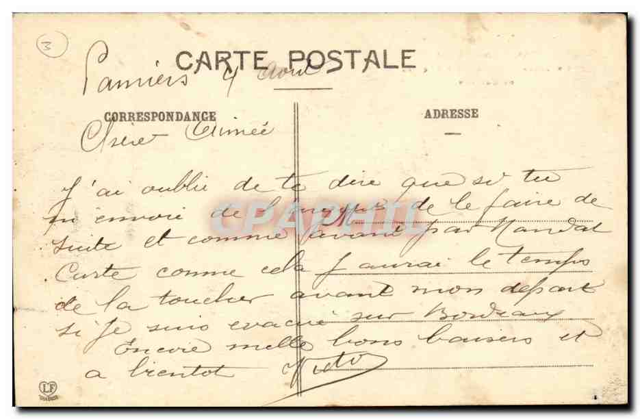 L'ariege CPA Montsegur Un troupeau dans les paturages du chateau — Rückseite