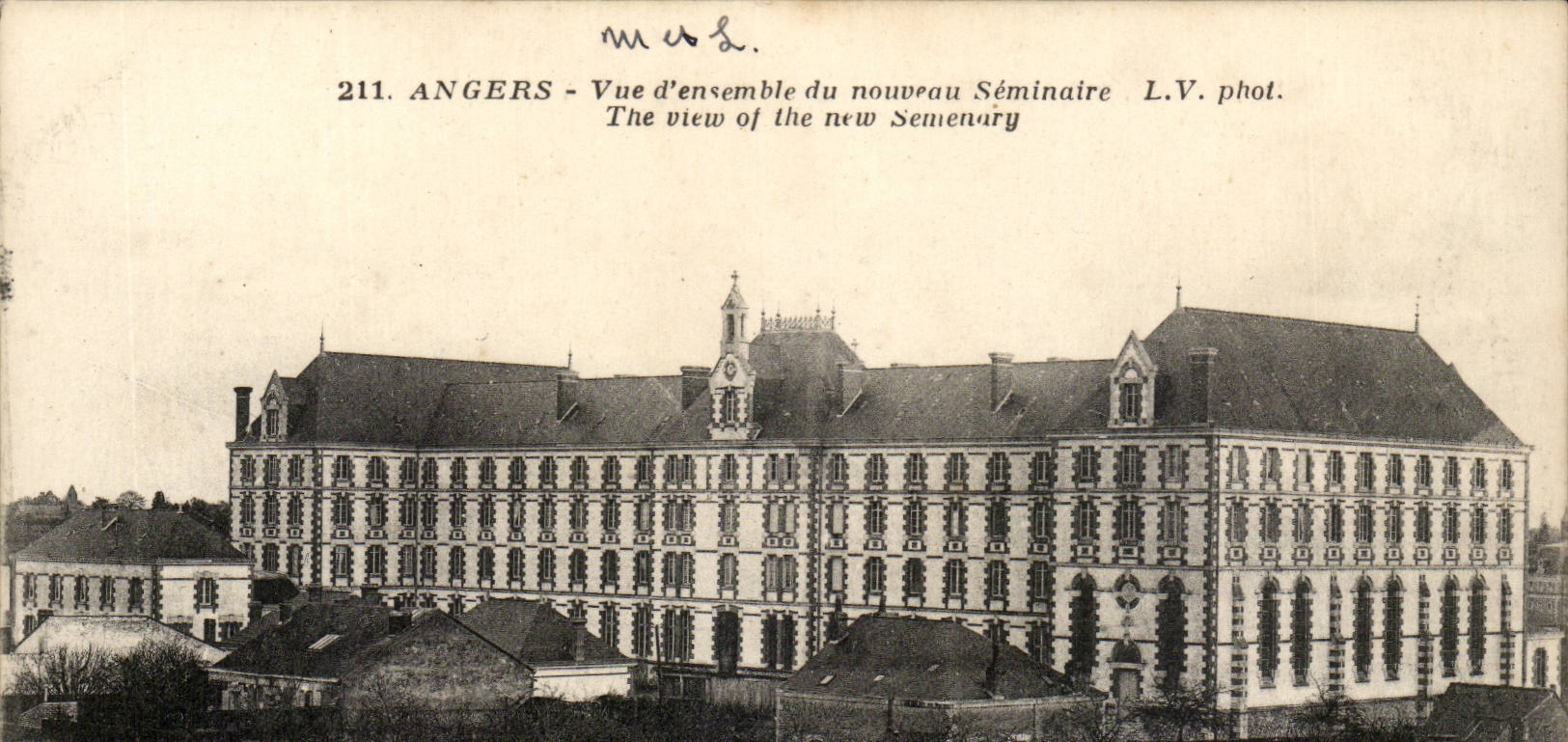 Angers CPA Vue d'ensemble du nouveau seminaire