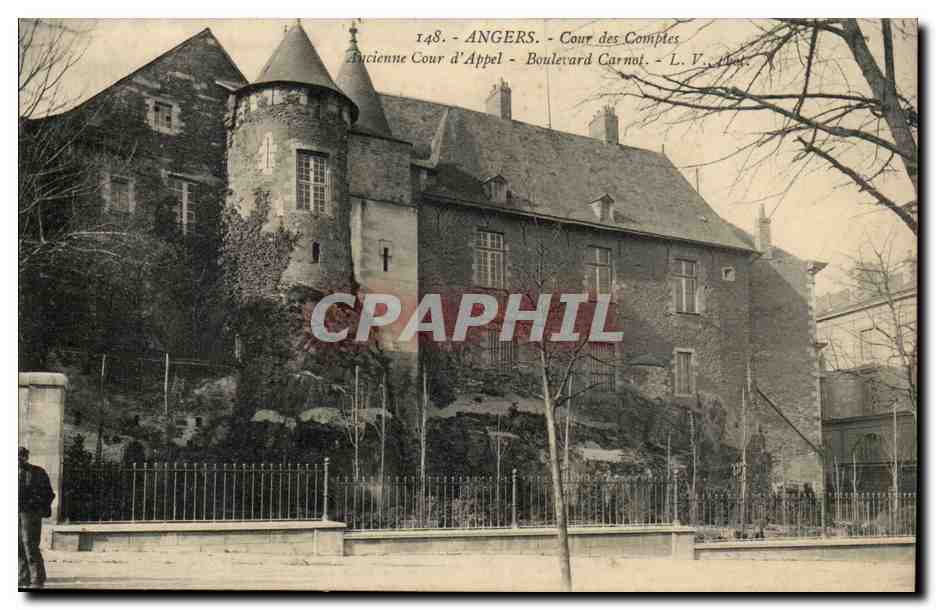 Angers CPA Cour des Comptes Ancienne cour d'apple Boulevard CArnot