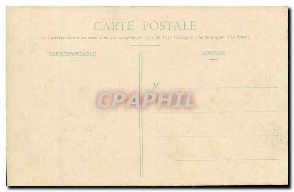 Angers CPA Cour des Comptes Ancienne cour d'apple Boulevard CArnot — Rückseite