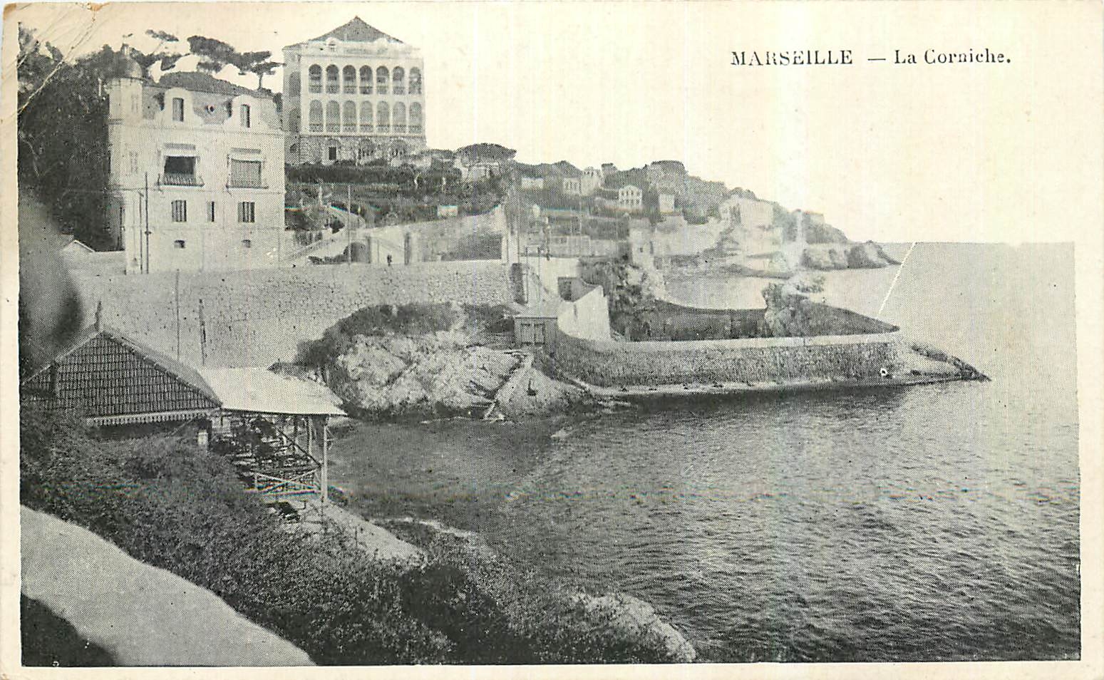CPA Marseille La Corniche 